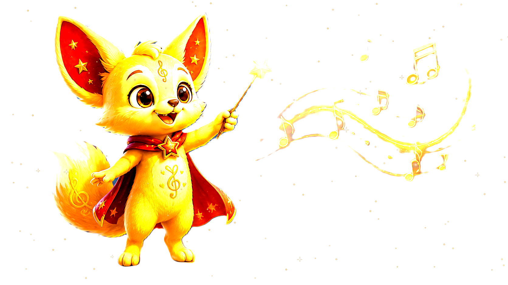 Encanti, a raposa dourada mágica