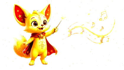 Encanti, a raposa dourada mágica